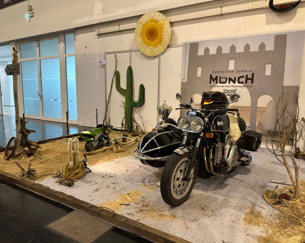 Sieger der Clubstandwertung 2024: Münch Motorräder und die "Operation Sahara"